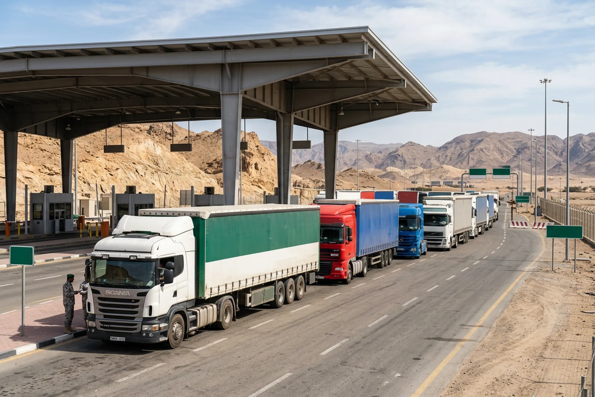 Industrial City of Abu Dhabi to Sohar Transport – Vandana Roadlines Transport LLC
